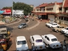 Kollam train station, taxies