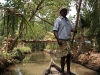 Canoo man in backwaters