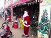Santa Claus decoration in the household shop in Trivandrum