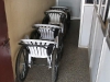 Kollam train station - handicap wheelchairs