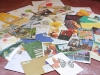 Postcards send to Katja for her birthday