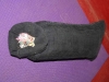 Trouers-pillow being stucked with fine plastic