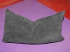 Recycled pillow made of trousers and plastic