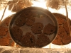 Energy nut bars in the dehydrator