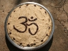 OM raw almond cake for Angie's birthday