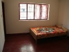 Room and double bed for guests