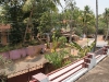 view to the street form the roof. bit to the right - famous Vachar Mukku welding workshop