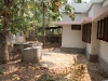 the backyard of our house