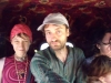 Inside the riksha