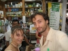 Waiting for the juices from organic shop in Pulau Tikus market