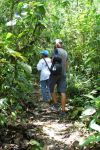 Jose Luis leading us a jungle like trail up another mountain