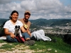 Joanna, Mike and Motita - our hosts in San Cristobal