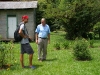 Luis guiding through Dr. Skutch\'s farm