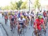 international bicycle competition on main street of Cienfuegos