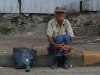our lovely honey seller - the only one we found in Cienfuegos