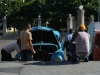 a daily view on Cuban\'s streets - repairing cars
