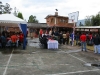 Chile independence day celebrated in a private persons garden in Gualaceo