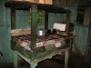 a wooden stove for long-term cooking