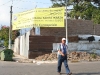 first homeless support center in Santa Tecla, still under construction