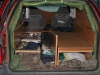 van made into a camper