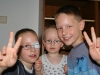 Katja's nephews (from left) - Fabian, Florian, Philip