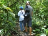 Jose Luis leading us a jungle like trail up another mountain