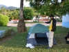 lazy to find out about camping in the city, thus staying in a nearby parque