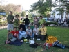 group photo - most participating in the meeting were members of the Argentinian hitchhiking club