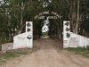 the entrance to the camping near La Dulce town
