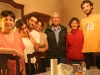 together with Silva and her family after the last common dinner