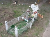 the most simple graves, which are only temporary for financial reasons (used by most of the poorer people)