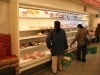 strikes on the road makes meat shelves get empty soon