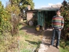 Rodolfo in front of his parent\'s house, where we stayed for several days