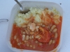 potatoe mus and beans goulash - the best combination