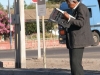 in Huara you read newspapers in the middle of the road