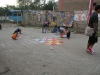 painting games onto the street