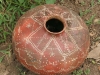 wonderful pottery left without attention in the backyard of Oscars house
