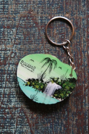 Keyholder made of a seed