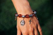Bracelet with religious signs