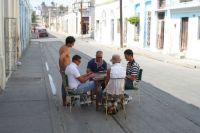 Domino - probably the most important Cuban game, played everywhere on the streets